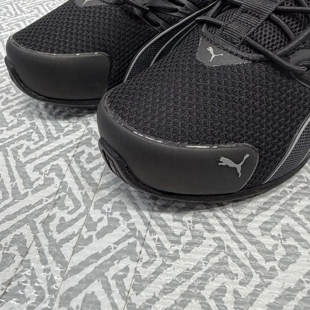 Puma Kids Voltaic Evo Fade AC PS Black Gray Shoes 312358-08 Size US 1C 1 EUR 32
